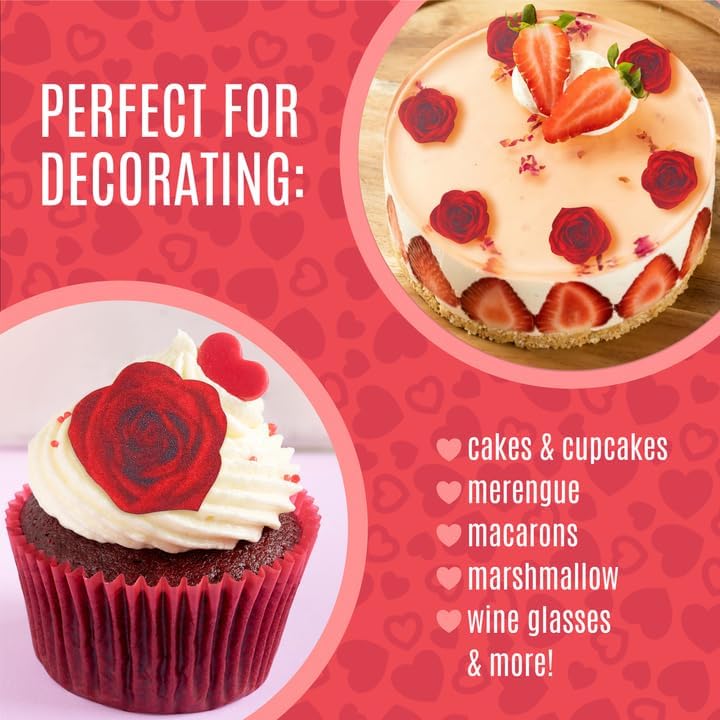 Miniatura 4 de Sugar Robot - Hojas de hiedra comestibles de tamaño variado - Hojas comestibles para decorar tartas - Elaborado artesanalmente de alta calidad -