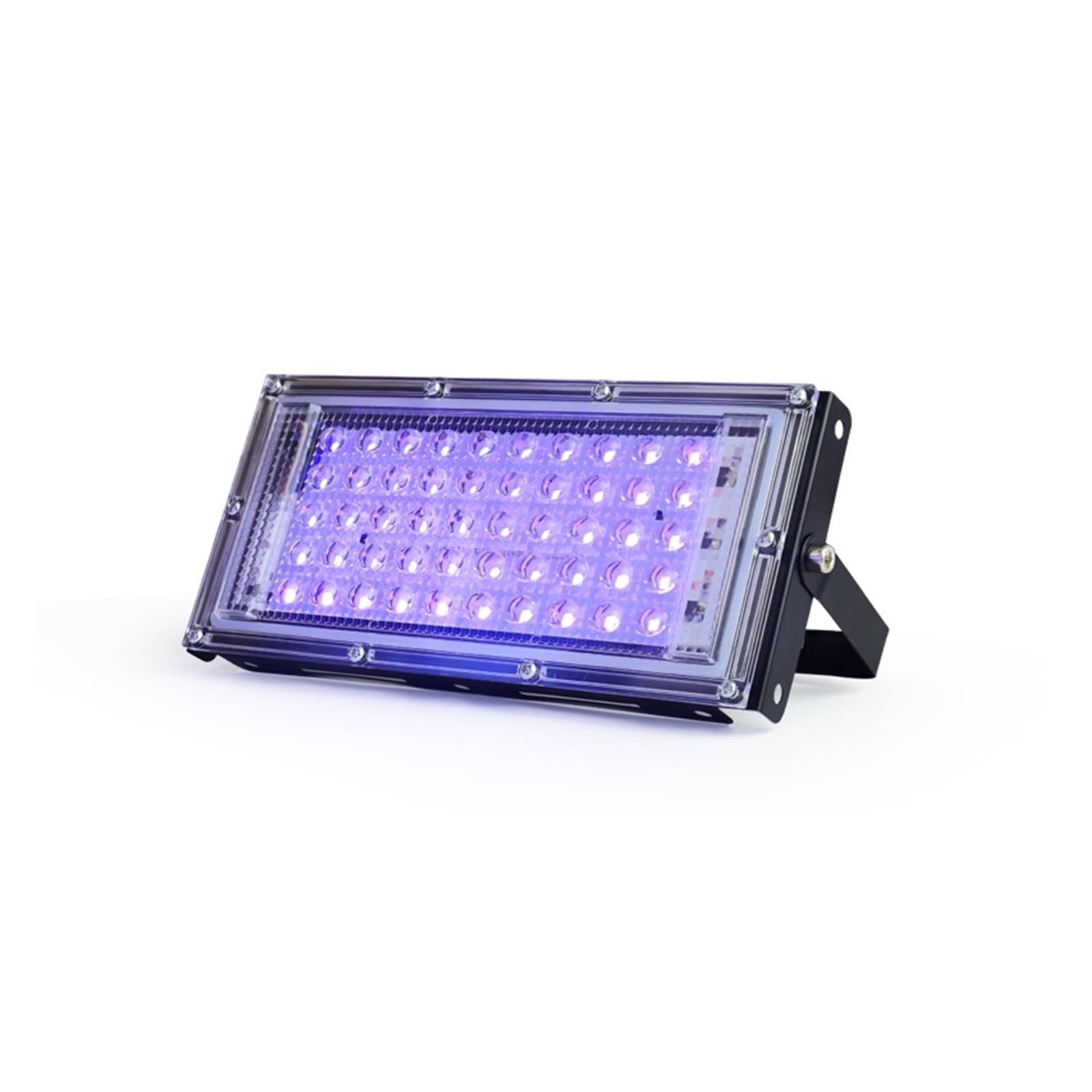 CVFRDD UV Curing Lamp 395nm 400nm Led UV Floodlight Ultraviolet Stage Lamp 50W 100W LED Blacklight Waterproof Disco Party Backlight(100W)