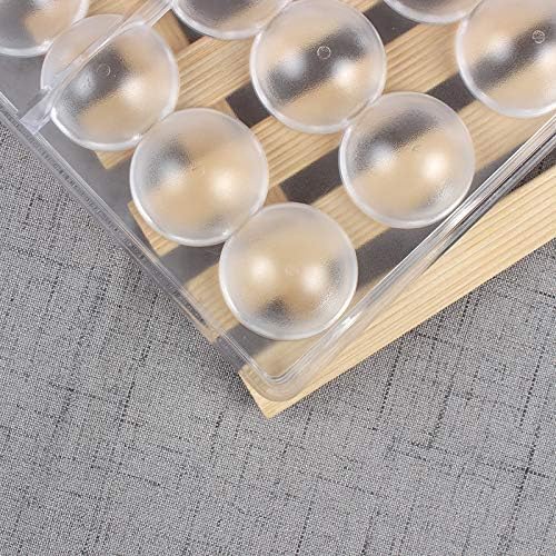Image of Chocolate Mould Plastic, Polycarbonate Chocolate Mould for Candy Bar Mold, Holographic Chocolate Mold for Professional Chocolatiers and Home Bakers, Size 10.7x13.4x0.94in