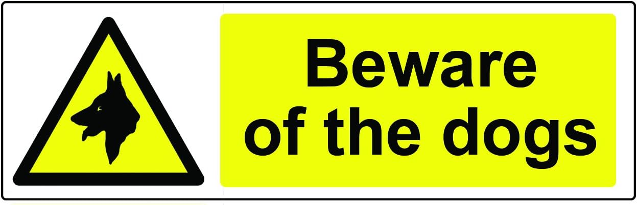 Custom Aluminum Sign Do Not Enter Beware Of Dog SND03 Beware Of - Foto 11