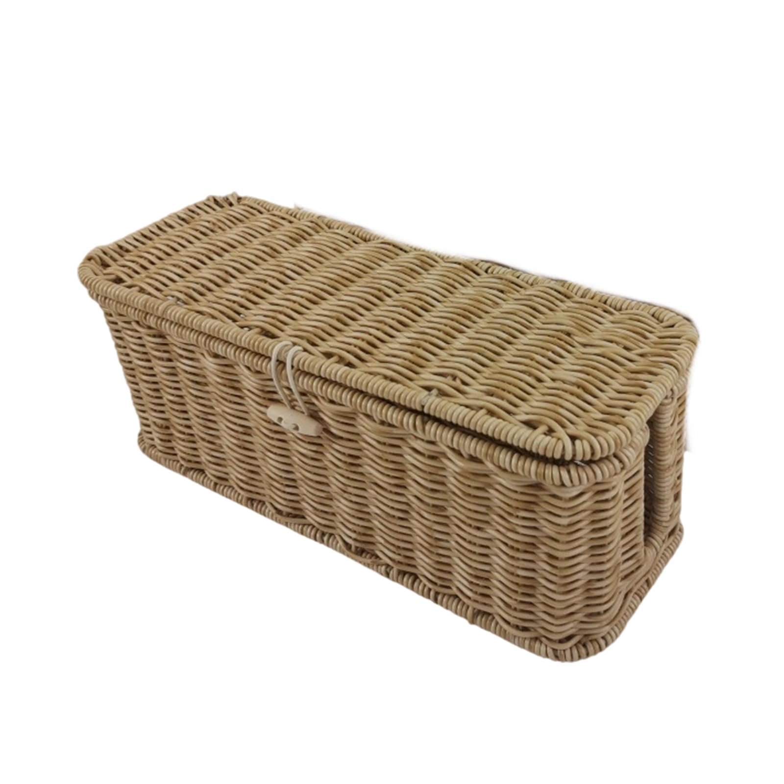 Conteneur tissé moderne bac de rangement polyéthylène intérieur