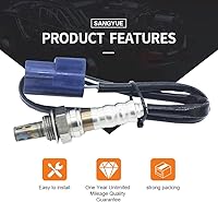 Vista 4 de Sensor de Oxígeno 2X 2005-2012 para Nissan Xterra, Frontier, Pathfinder 4.0L, Izquierda+Derecha, Downstream