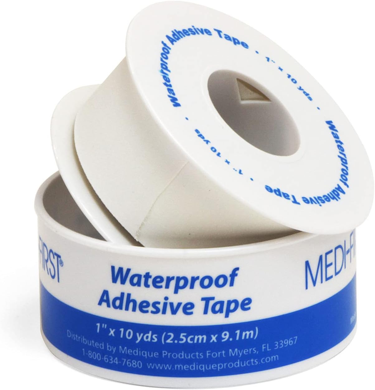 Medique Products 65301 Waterproof Adhesive First Aid Tape, 1-Inch X 10-Yards