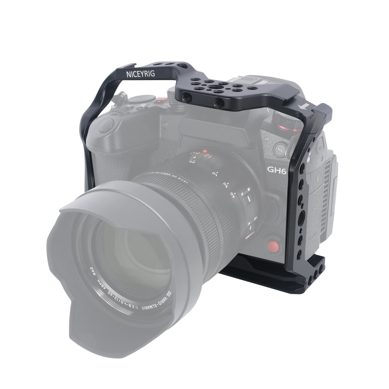 Amazon | NICEYRIG Panasonic Lumix GH6 ミラーレスカメラ用ケージ