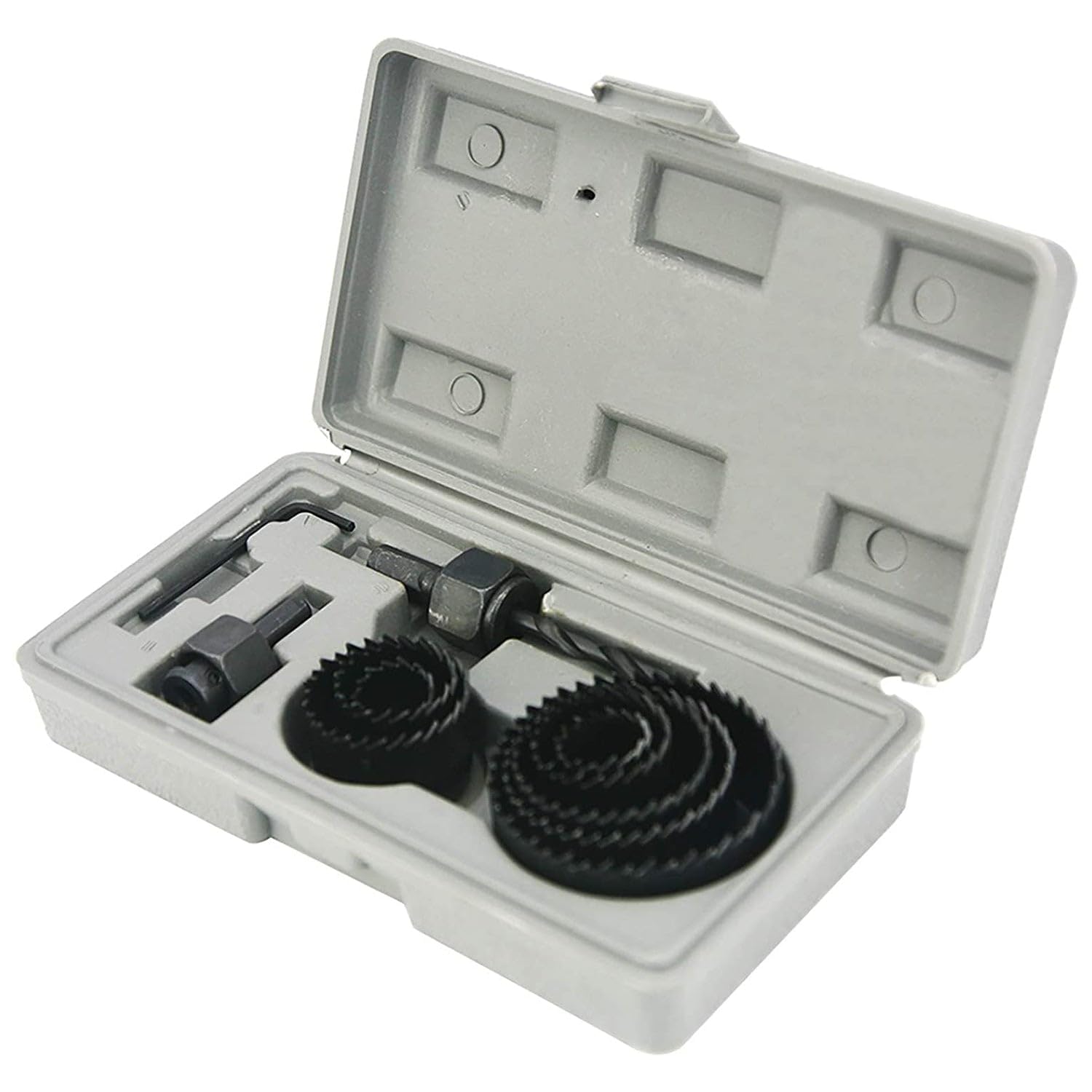 Wood Hole Saw Cutting Set (11 pcs, 19-64mm, Multicolour) (B0DCZK5YR3) Amazon Price History, Amazon Price Tracker