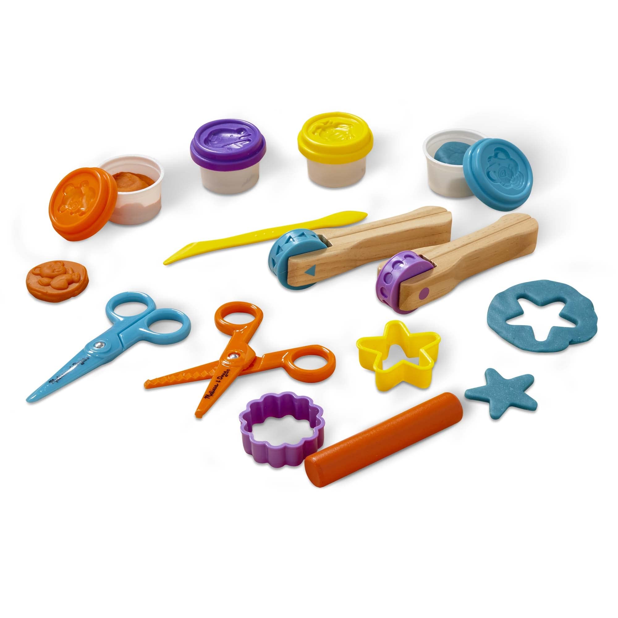 Roll Modeling Dough Kit With 8 Tools 