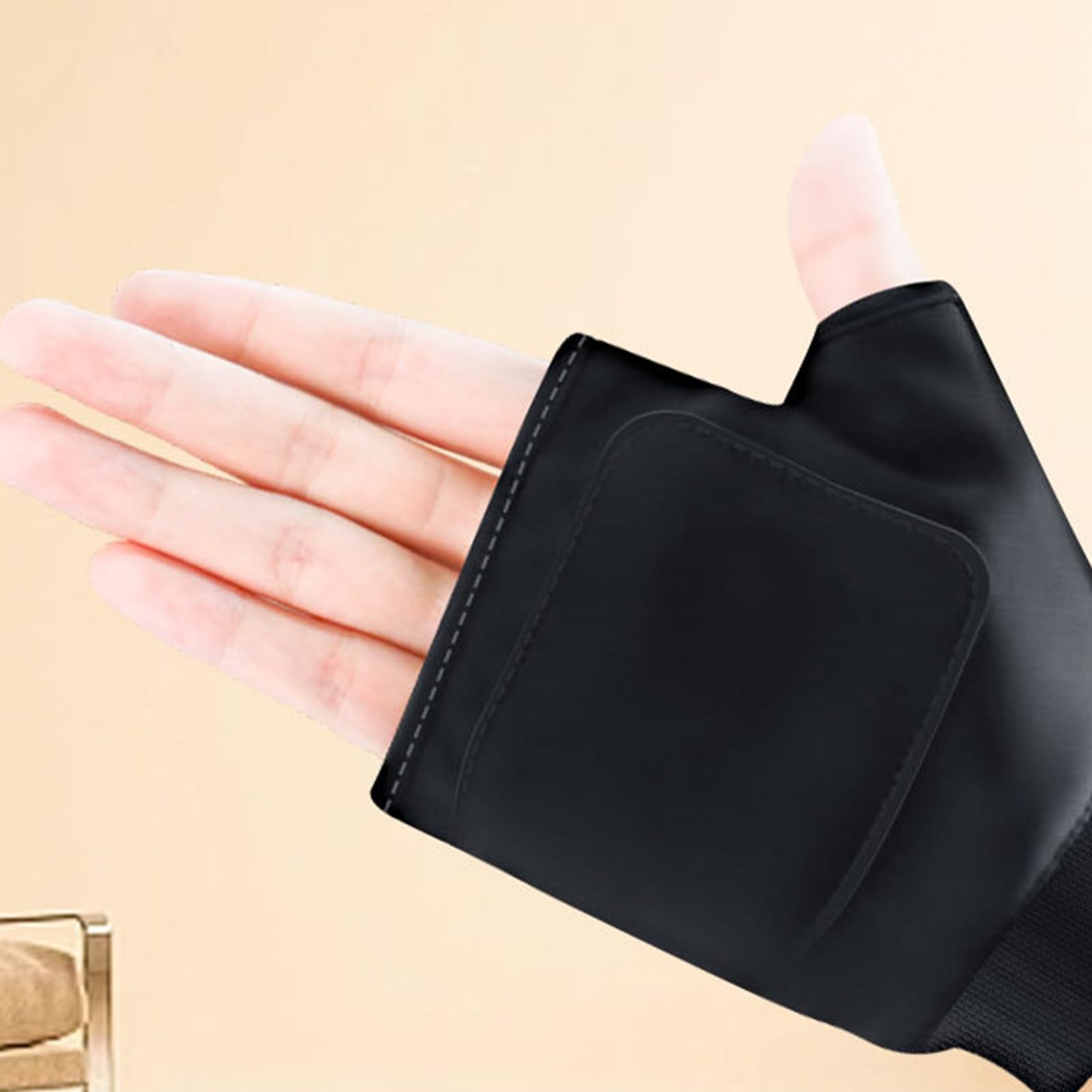 Guantes calefactables eléctricos | 3 niveles pantalla digital guantes térmicos sin dedos, guante eléctrico para clima frío | para camping, ciclismo, carreras al aire libre, conducción