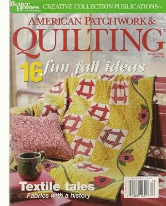 Amazon.co.jp: American Patchwork & Quilting Magazine, October 2002 ...