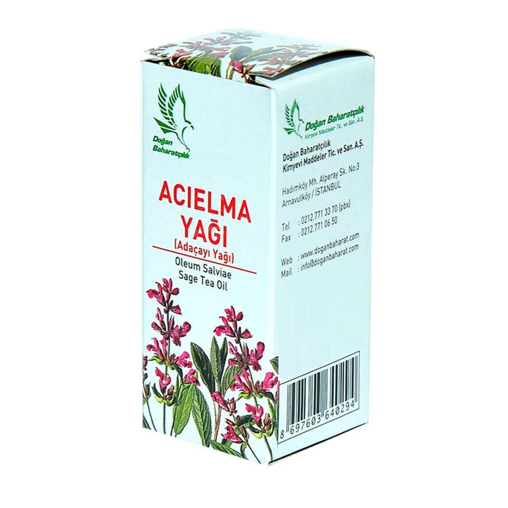 Doğan Acı Elma - Adaçayı Yağı 10cc