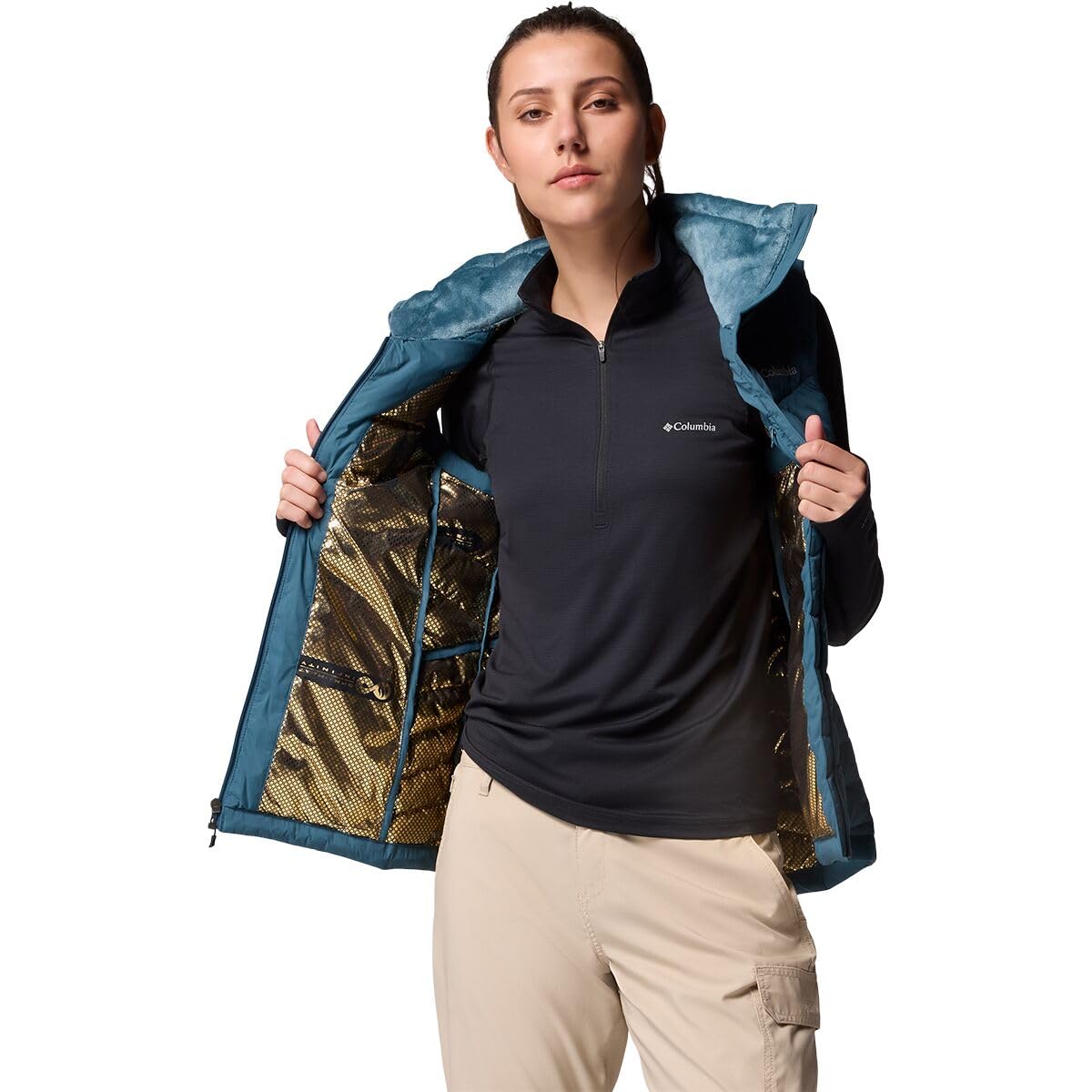 Columbia Damska kamizelka puchowa Joy Peak Ii, Everblue, XS