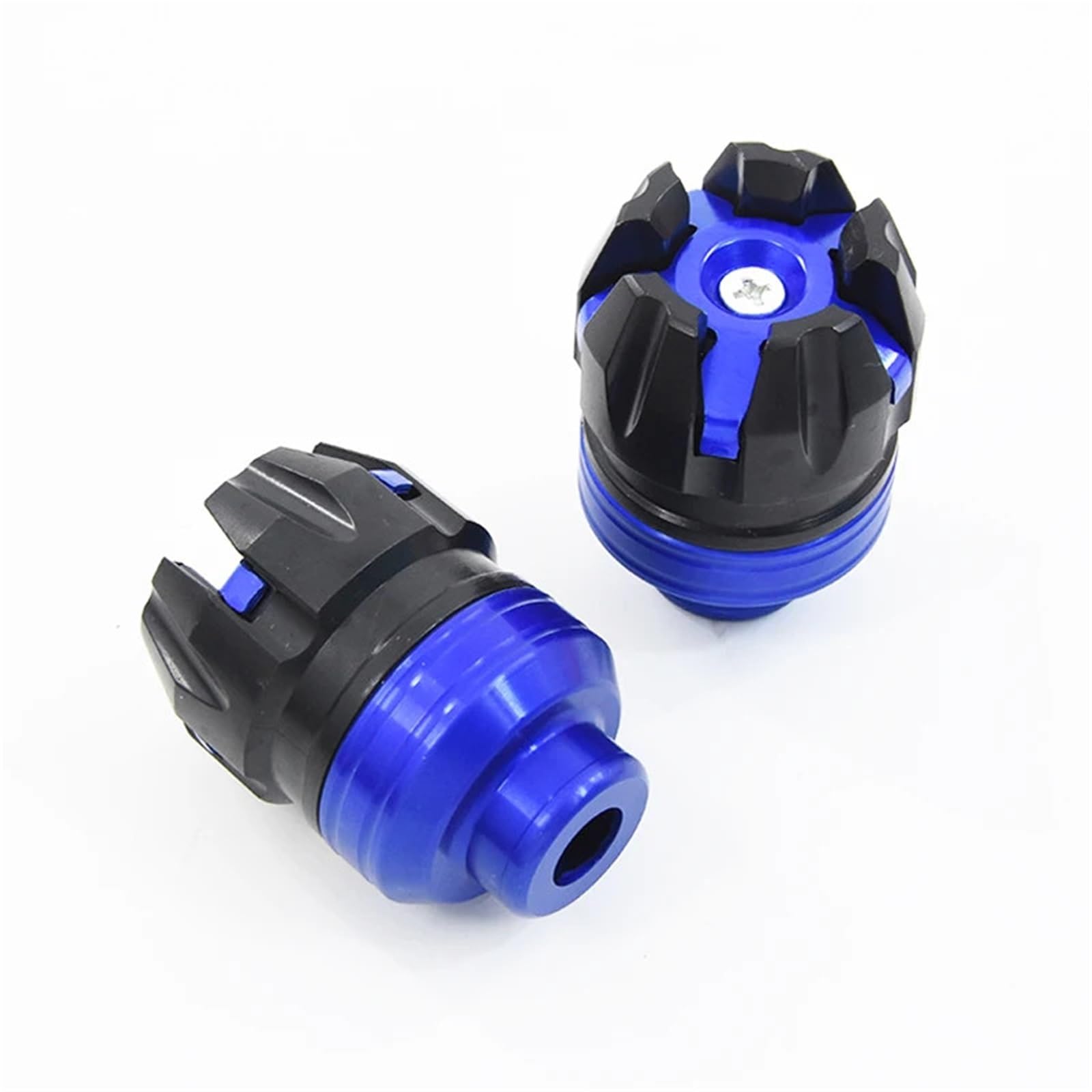 Plyhndrc Blue Motorcycle Handguards Clutch Lever Hand Guard Prot 1Pair Universal Motorcycle Wheel Protection Crash