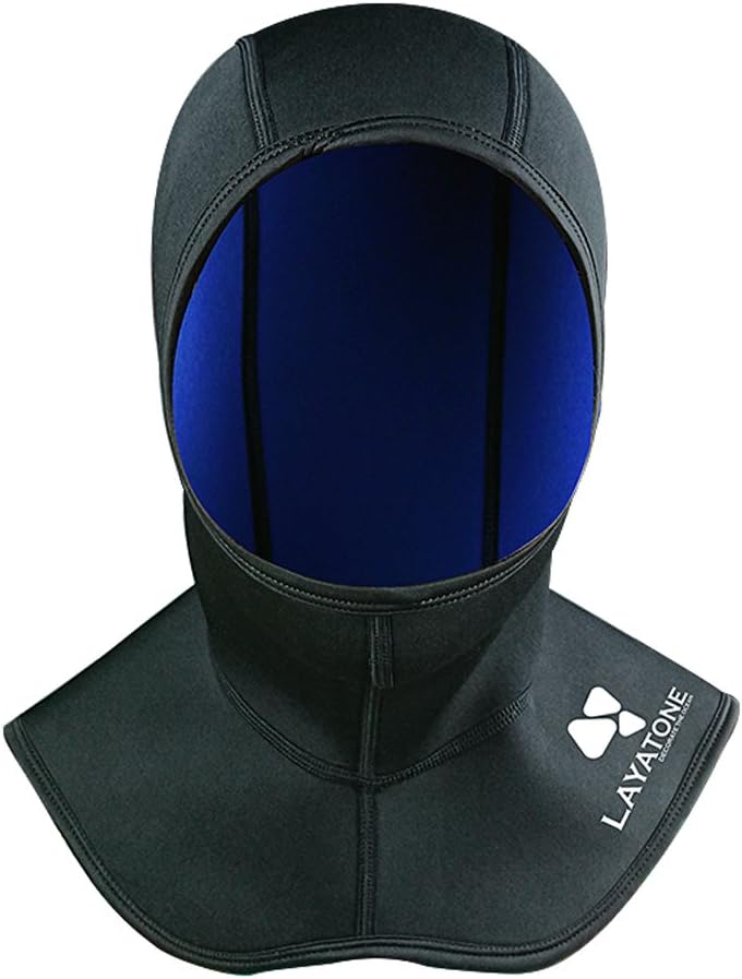 LayaTone Wetsuit Hoods Men Women 3mm Neoprene Hoods Surfing Snorkeling Scuba Diving Hoods Adults Spearfishing Water Sports Full Face Wet Suit Hoods Men : Sports & Outdoors
