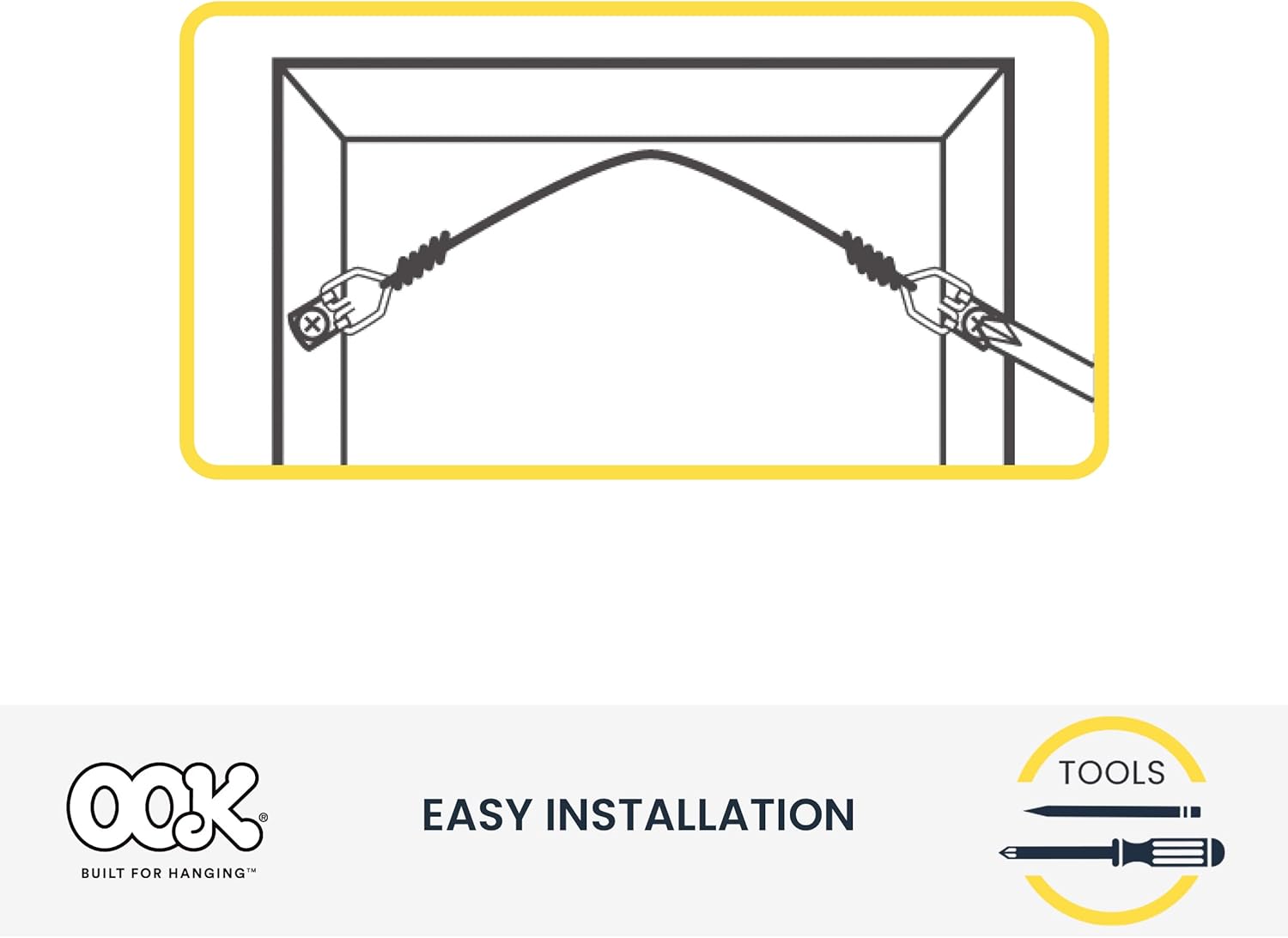 OOK 535672 Ring Assorted Hanger Picture Hanger and Picture Frame Back Kit, Zinc, 20lbs (32 Piece)