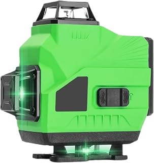 Laser Level, 16 Lines 4D Laser Level Green Line SelfLeveling 360 Horizontal And Vertical Super Powerful Beam, for Woodworking