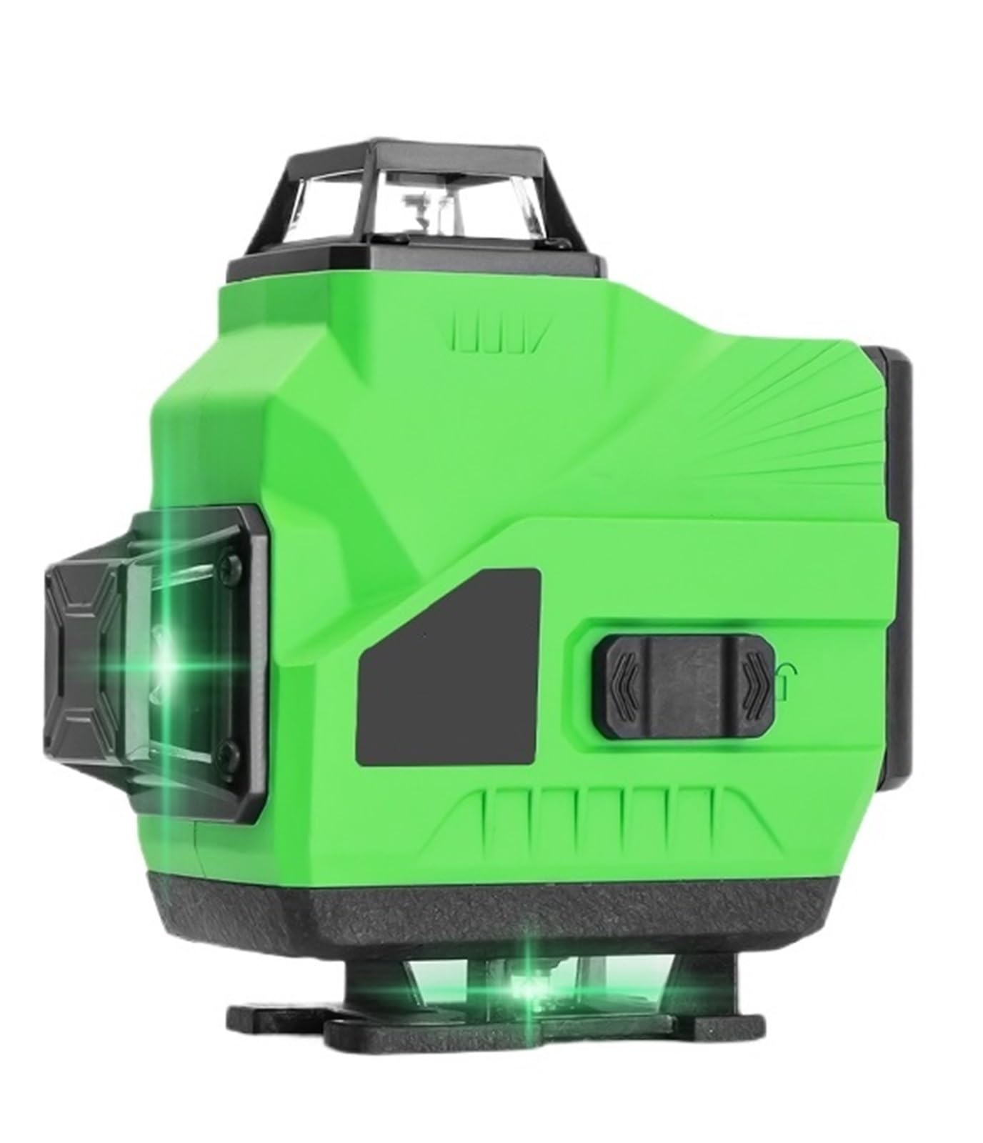 Dalmierz laserowy, 16 Linii Poziom Lasera 4D Zielona Linia Samopoziomujący 360 Stopni W Poziomie I Pionie Super Mocna Wiązka