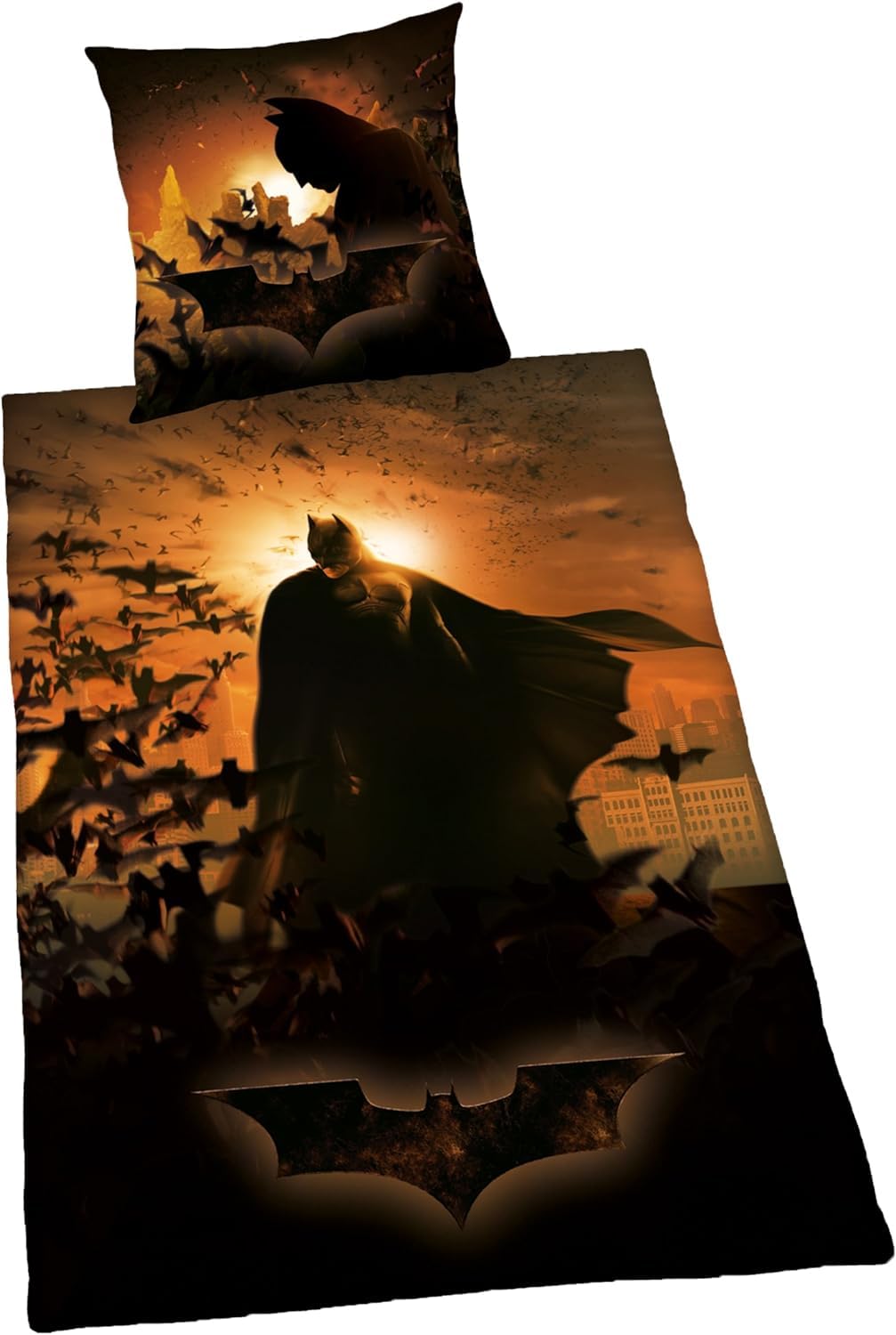 Parure de lit Batman Herding pour chambre enfant avec étoiles phosphorescentes