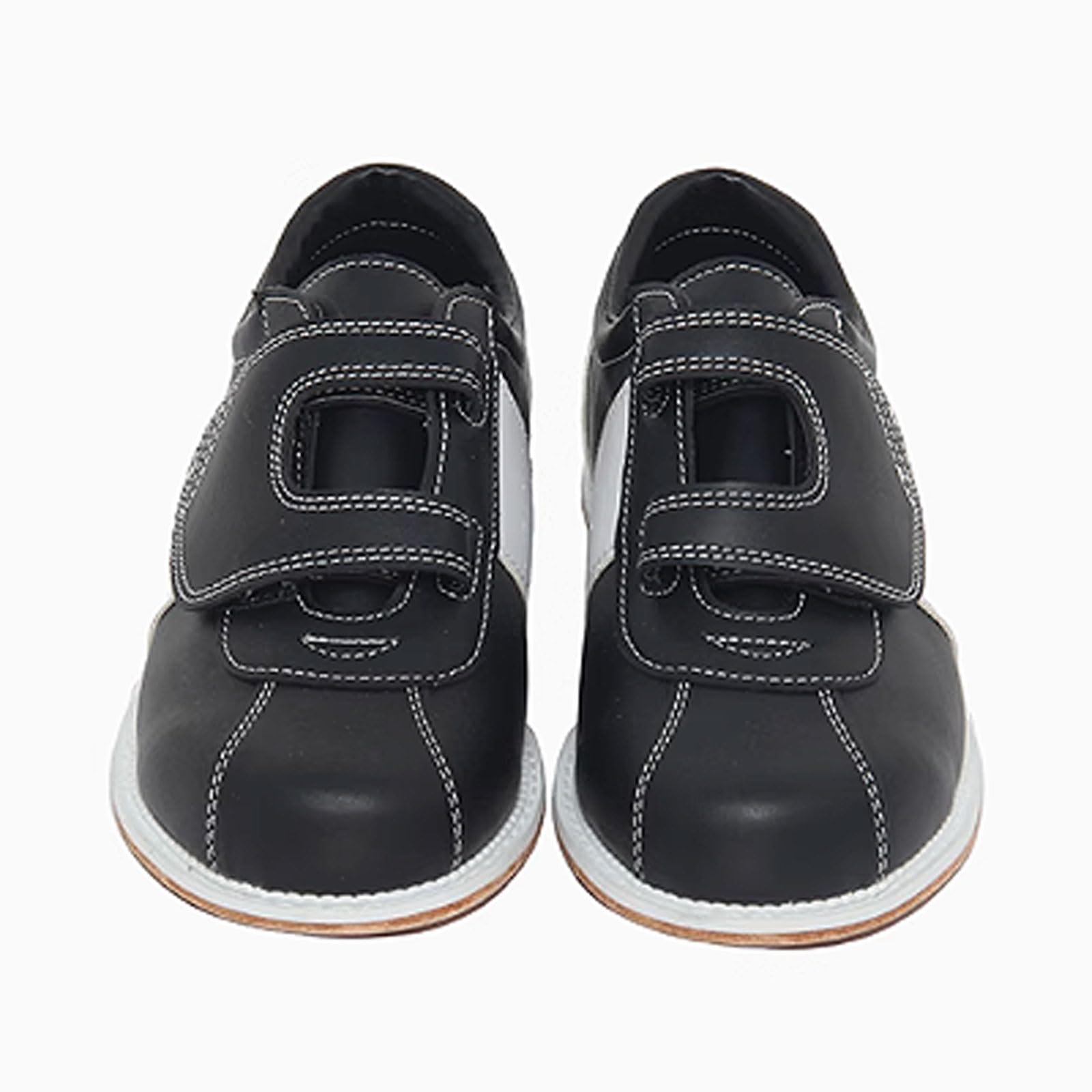 Scarpe da Bowling da Uomo Allenamento,Scarpe da Bowling Indoor per Principianti,Scarpe da Bowling da Uomo in Pelle,Scarpe da Passeggio Leggere,per Giocatori amatoriali e Casual