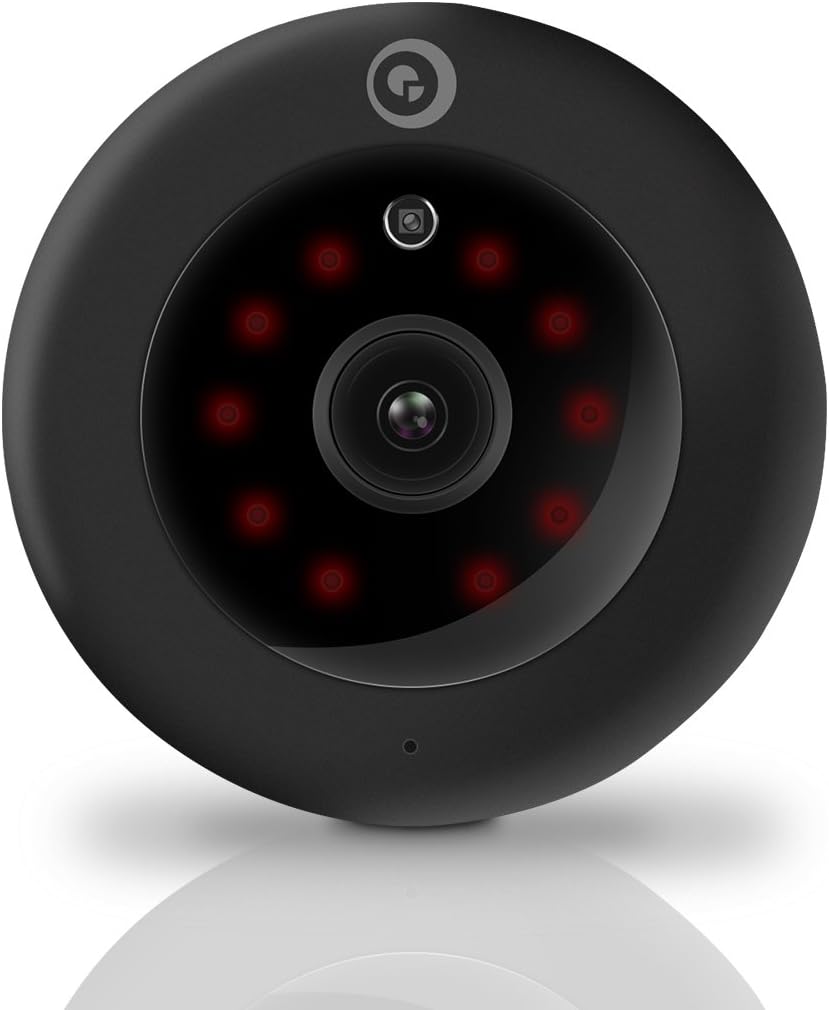 DIGOO DG-UFC 1080P HD Home Security Camera Wireless IP Camera, 2.8mm 180 Degree WiFi Security Home Monitor Security System with Motion Detection, IR Night Vision, Black