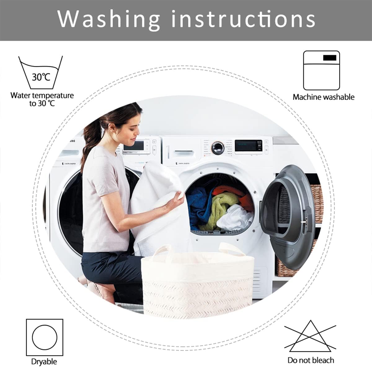 2Pack Bean Bag Chair Inner Liner No Filler Bean Bag Insert Replacement Removable Zipper Opening Bean Bag Inner Liner Easy to Clean Inner Liners for Bean Bag Chair Cover (2, L 39.3x47.2in) - Image 5