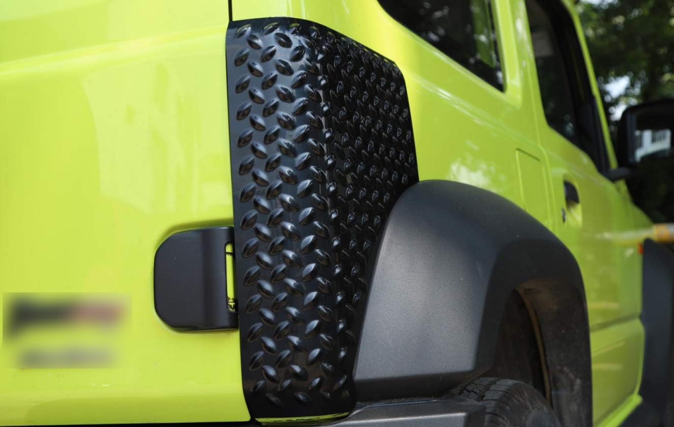 Front + Rear ABS Haubenabdeckung, Abdeckung für Autohaube, Karosseriepanzer, Eckenschutz für Suzuki Jimny JB64 JB74 2019–2024