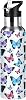 Art Cute Insect Butterfly Sports Water Bottles with Straw Insulated Stainless Steel Vacuum Flask Keeps Hot and Cold for Kids Adult Travel
