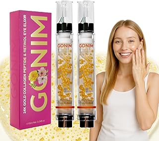 GONIM Suero para ojos con cafeína, péptidos d...