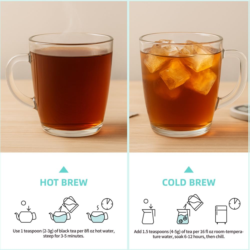 Essencesip Ripe Puerh Tea Loose Leaf, 4oz Tin – Aged Fermented Organic pu-erh Tea with Earthy Richness, Smooth Mellow Finish, Crafted for Hot Brewing - Image 6