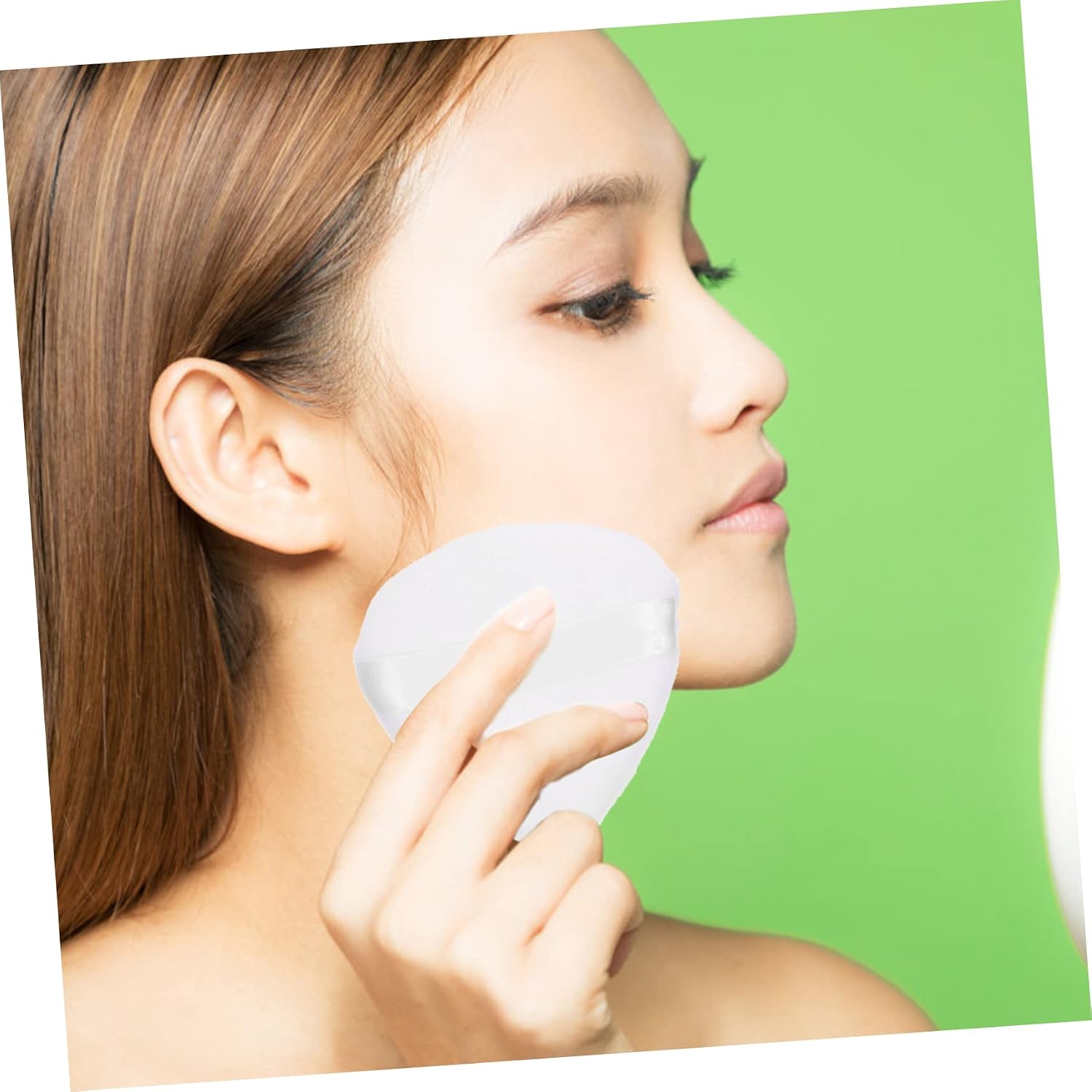 8pcs Powder Puff Makeup Sponges for Foundation Concealer Blusher Drop Shaped Makeup Pads Soft and Fluffy Puff Tool for Women