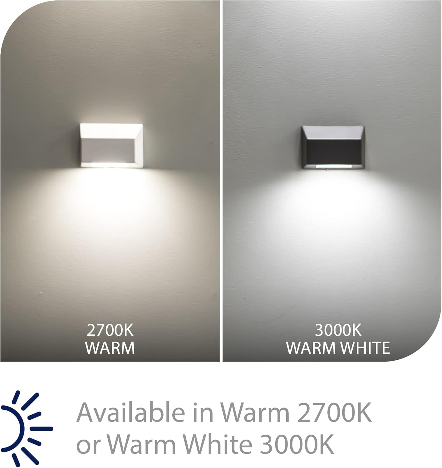 WAC Landscape Lighting, Round LED 12V Deck and Patio Light 2700K Warm Built-in LED in White - - 