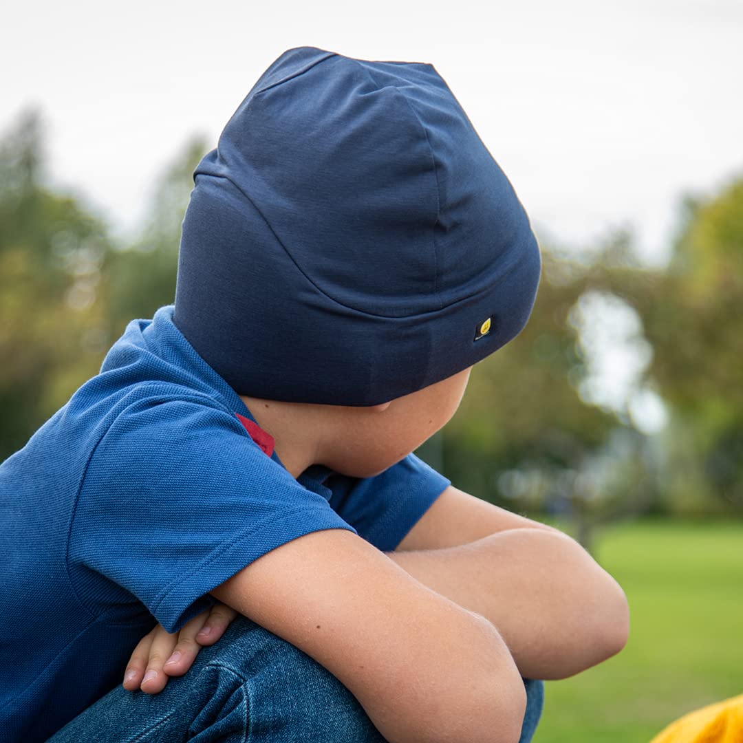 Gorro protector de cabeza para niños, exclusivo y pendiente de patente, tecnología de autoajuste, acolchado de seguridad para bebés y niños pequeños