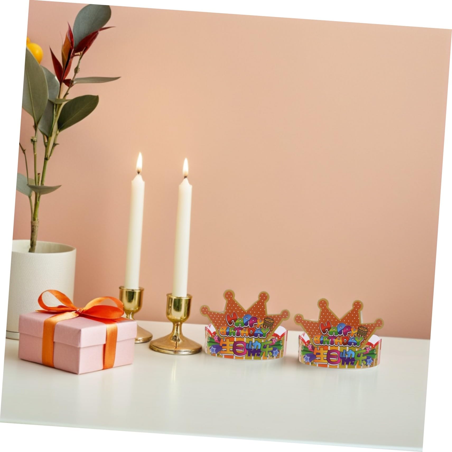 100 Stück Teiliges Geburtstag Papier Bunte Party Hüte für Jungen und Mädchen Leichtes Stabiles Material für Geburtstagsdeko und Festliche Anlässe