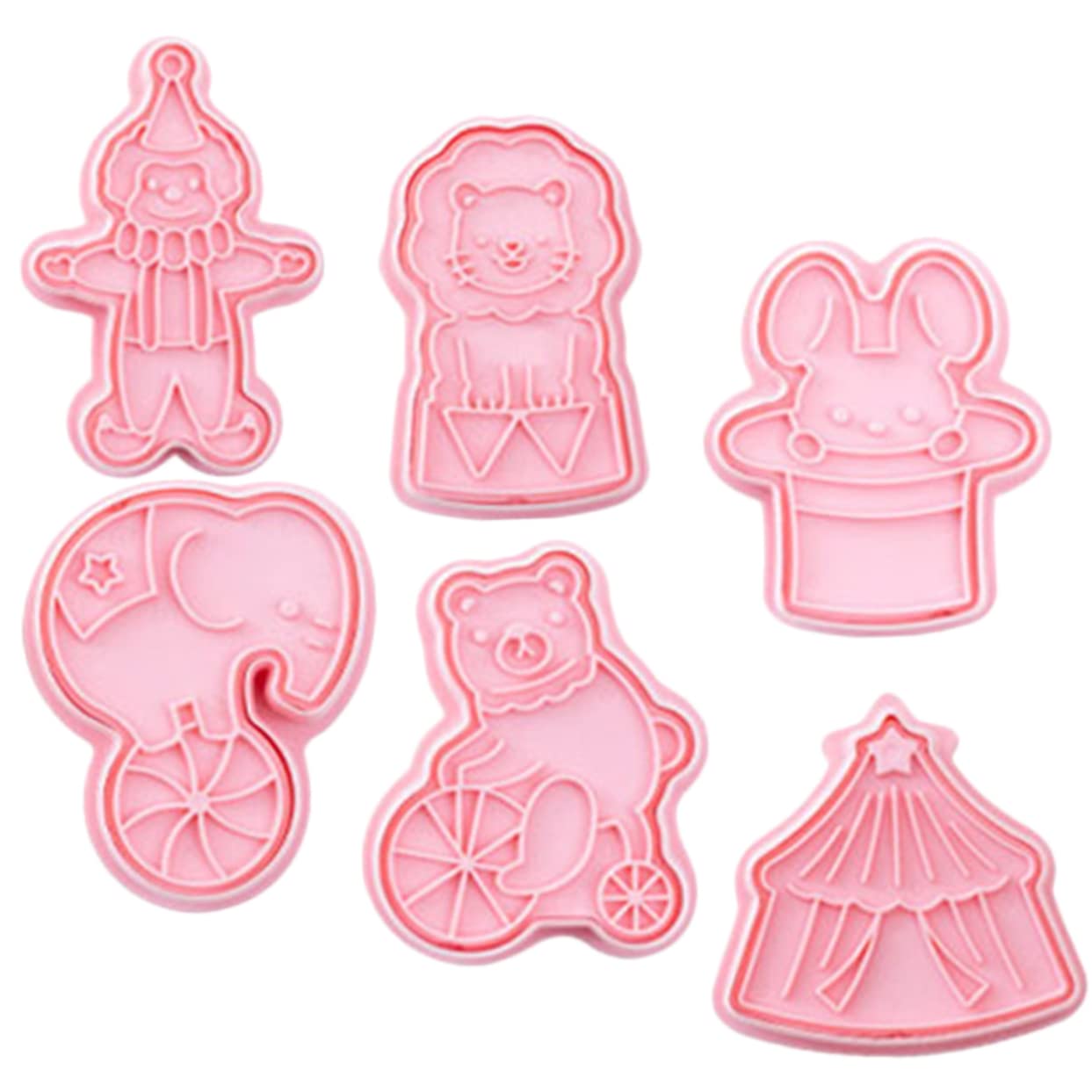 TOPBATHY 30piezas Cortadores De Galletas De Moldes De Plástico Para Repostería Para y Infantiles