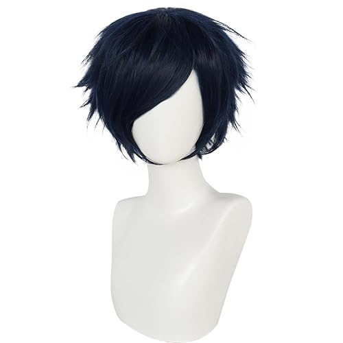 Miniatura 45 de Anogol peluca color blanco plateado Tokio Ghoul Tokio Guru Kaneki Ken para fiesta de Cosplay