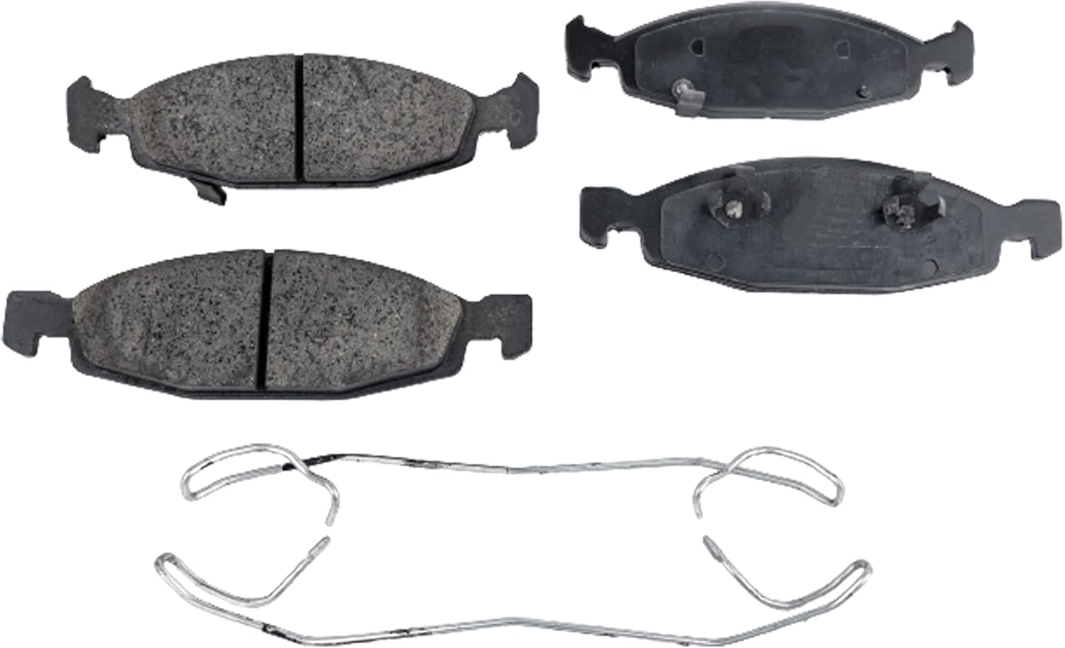 Garage-Pro Brake Pad Set Compatible with Jeep Grand Cherokee 1999-2002 Front Ceramic, For Black Caliper, Pro-Line Series