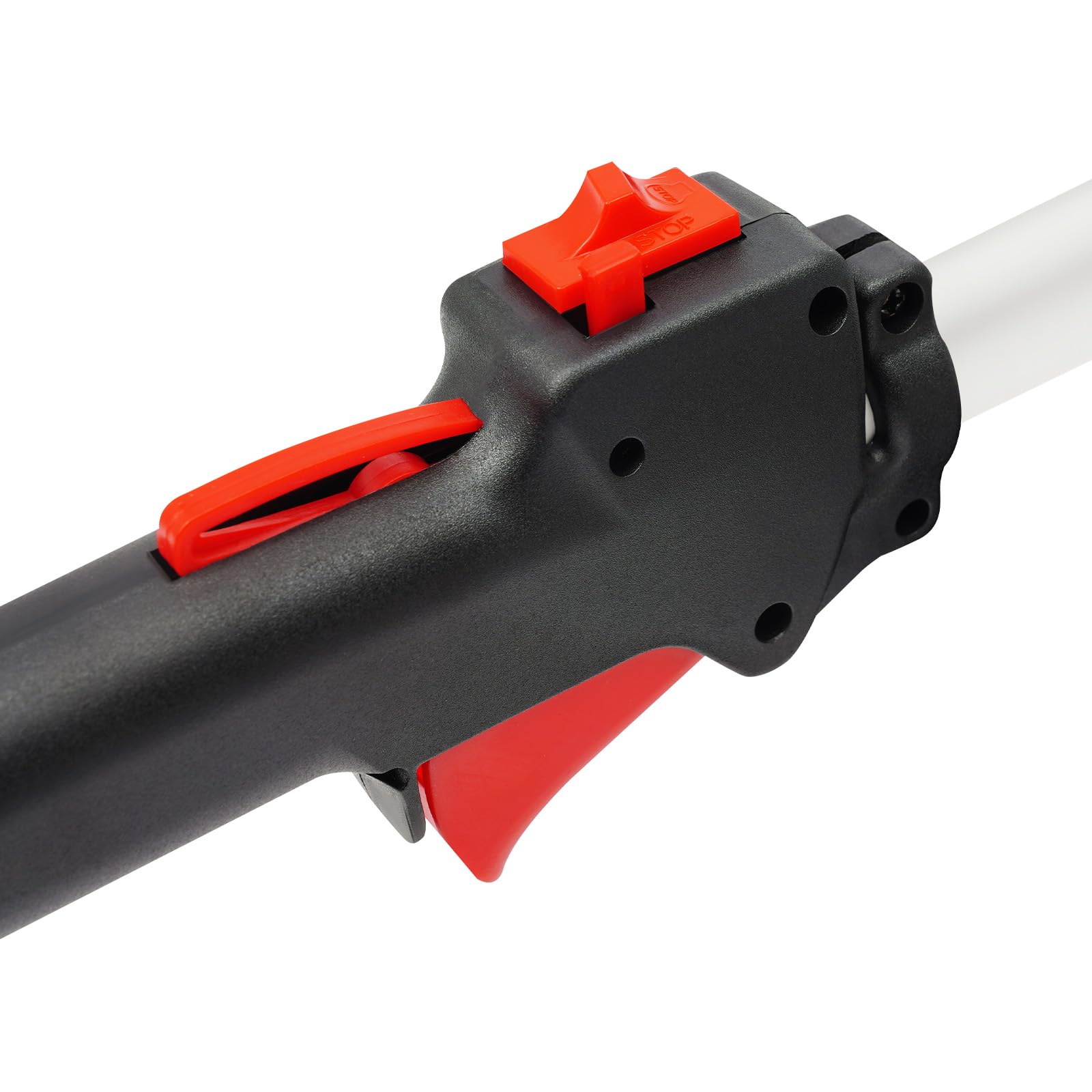 43CC 1250W Largo Sierra de podar 2,4 – 3,5 m de largo tallo motosierra 1.7HP con motor de gasolina de dos tiempos enfriado por aire de 12 pulgadas de longitud de la hoja de sierra para podar