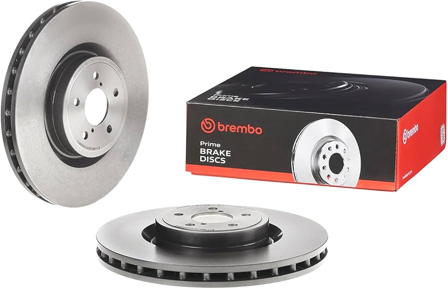 Amazon.com: Brembo 09.7812.11 UV Coated Pillar Vented Front Brake