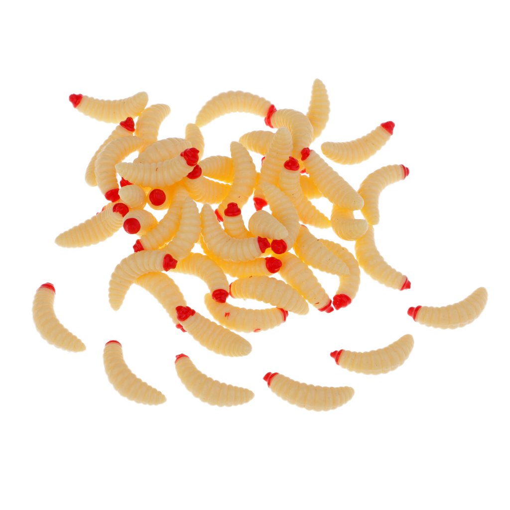 See full amazon price history chart for UJEAVETTE® 50Pcs 2.4Cm Fishing Lure Maggot Grub Soft Lure Baits False Worms Beige UJEAVETTE® 50Pcs 2.4Cm Fishing Lure Maggot Grub Soft Lure Baits False Worms Beige (B0BLNZRMD6) Amazon Price History, Amazon Price Tracker