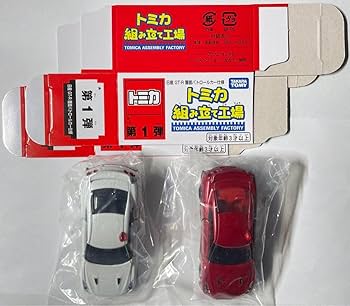 トミカ 組み立て工場 新作 9台セット Amazon | 9個セット トミカ博 第11弾 BRZ 組み立て工場 白 青 赤