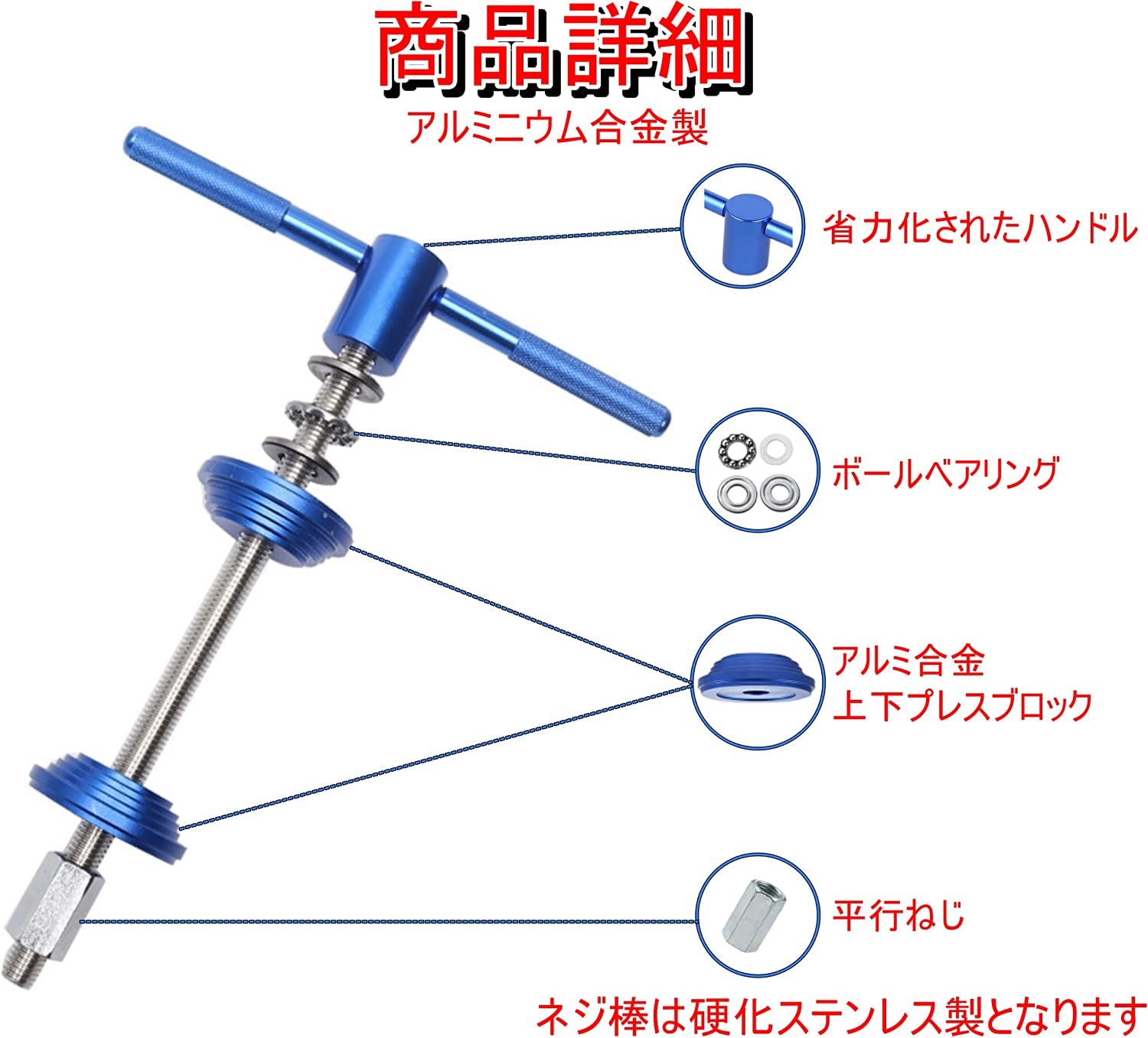 Amazon | J's MART 自転車 ヘッドセット ボトムブラケット