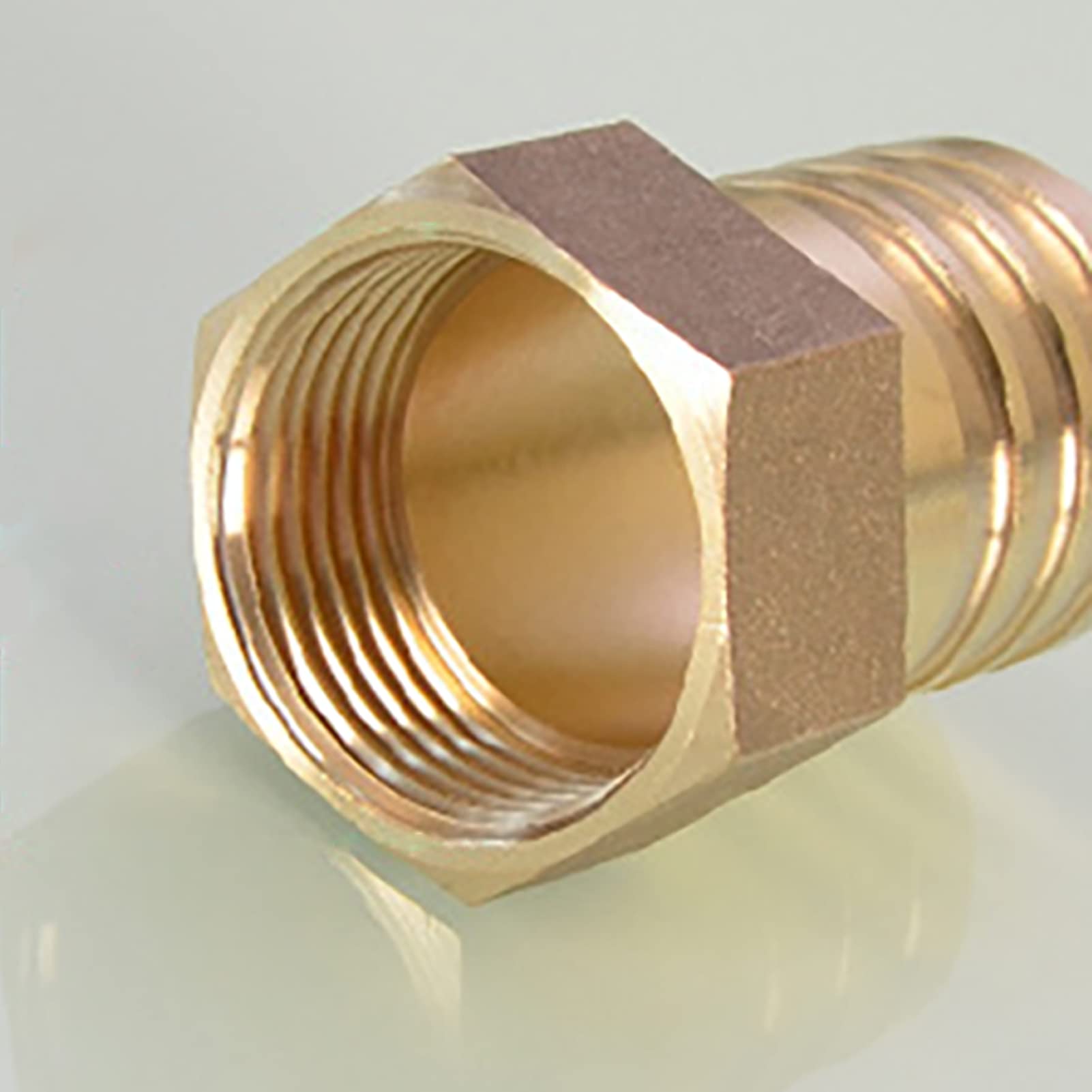 2x Messing Schlauchverbinder 1 Zoll NPT Innengewinde – Schlauchtülle 32mm Für Wasser, Luft, Öl & Gas