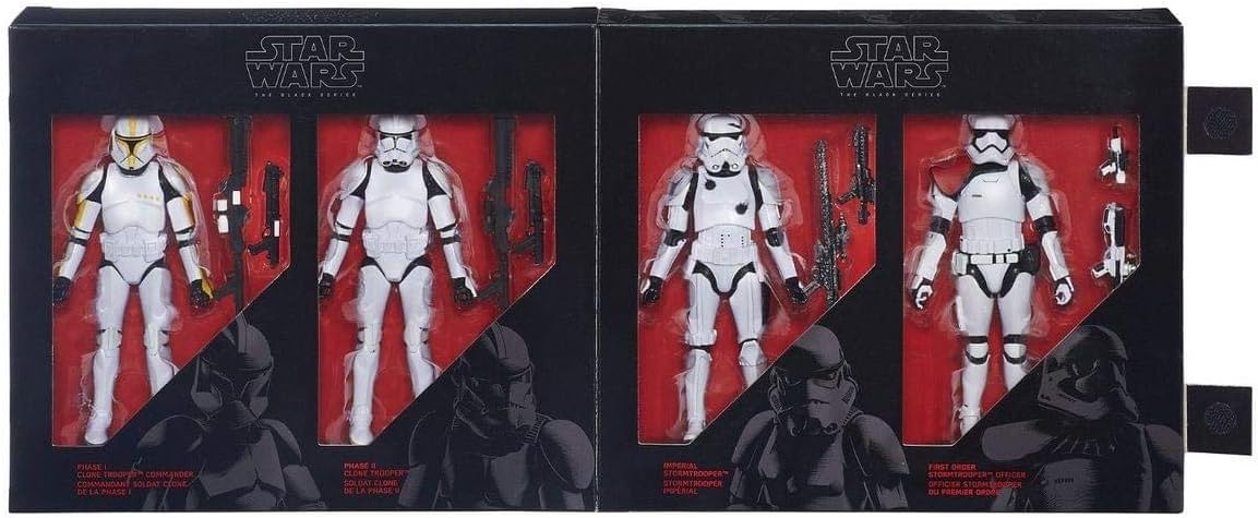 STAR WARS The Black Series 6-Inch Stormtrooper 4-Pack [Amazon Exclusive]
