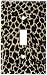 Art Plates - Leopard Print Switch Plate - Single Toggle