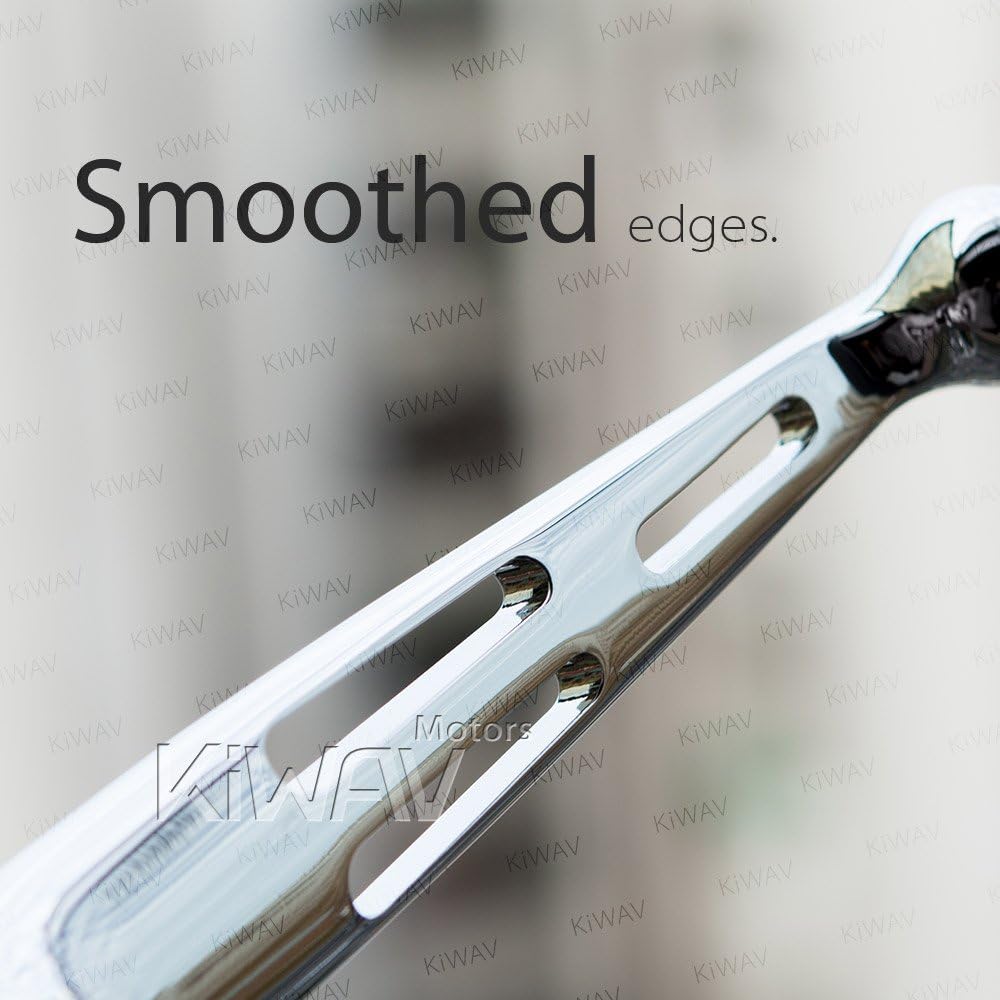 KiWAV Aluminum Hand Control Brake Clutch Lever Chrome 3-Slot compatible for Harley 2014-2016 Touring OEM #36700064