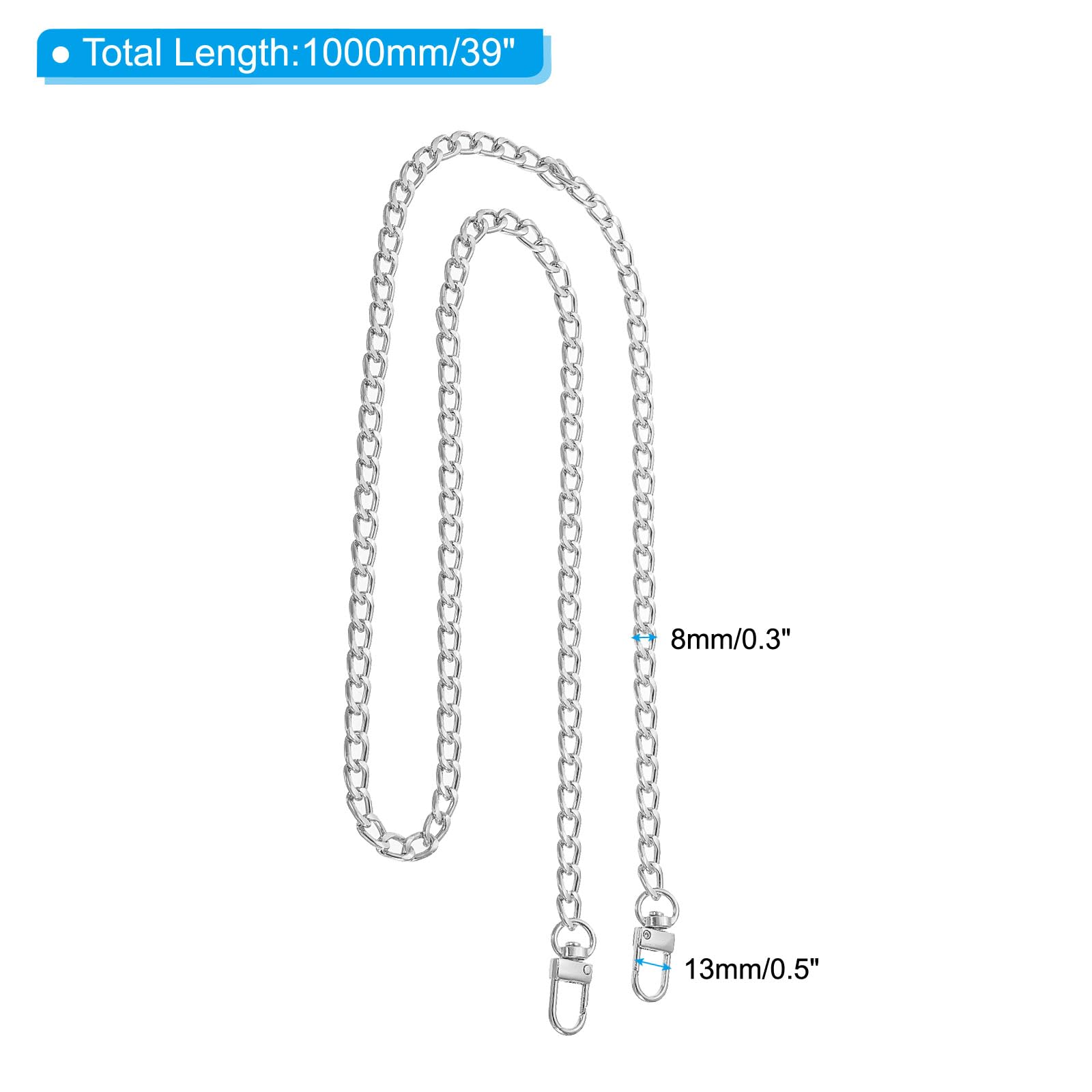 PATIKIL Purse Chain Strap 39" - Image 2