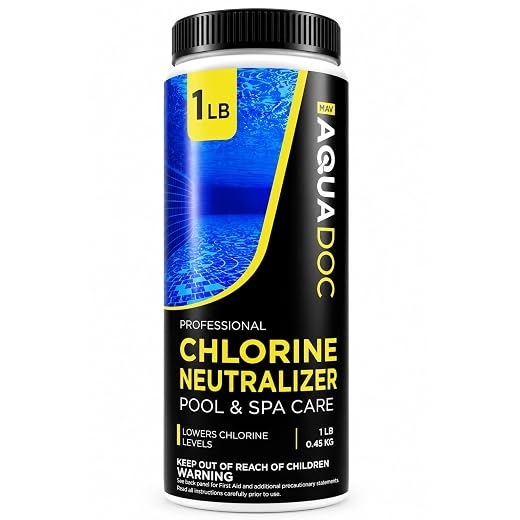 AquaDoc Chlorine Neutralizer for Pools & Hot Tubs - Sodium Thiosulfate, 1lb