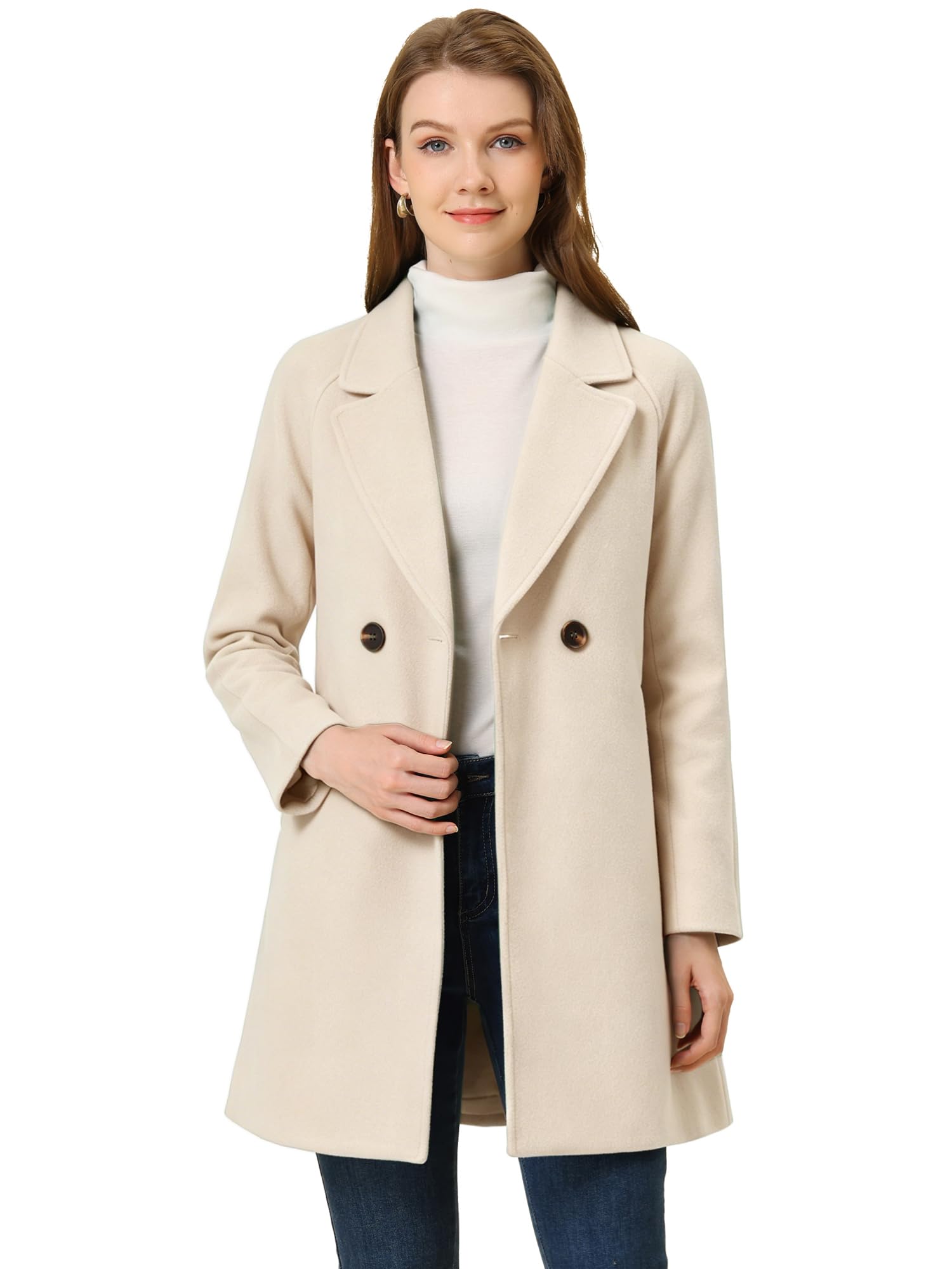 Allegra K Damen Coat Mantel