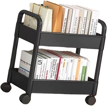 Versatile Rolling Cart with Sturdy Shelves for Kitchen Supplies Bedroom Decoration or Storage Needs Household Use Rolling Trolley