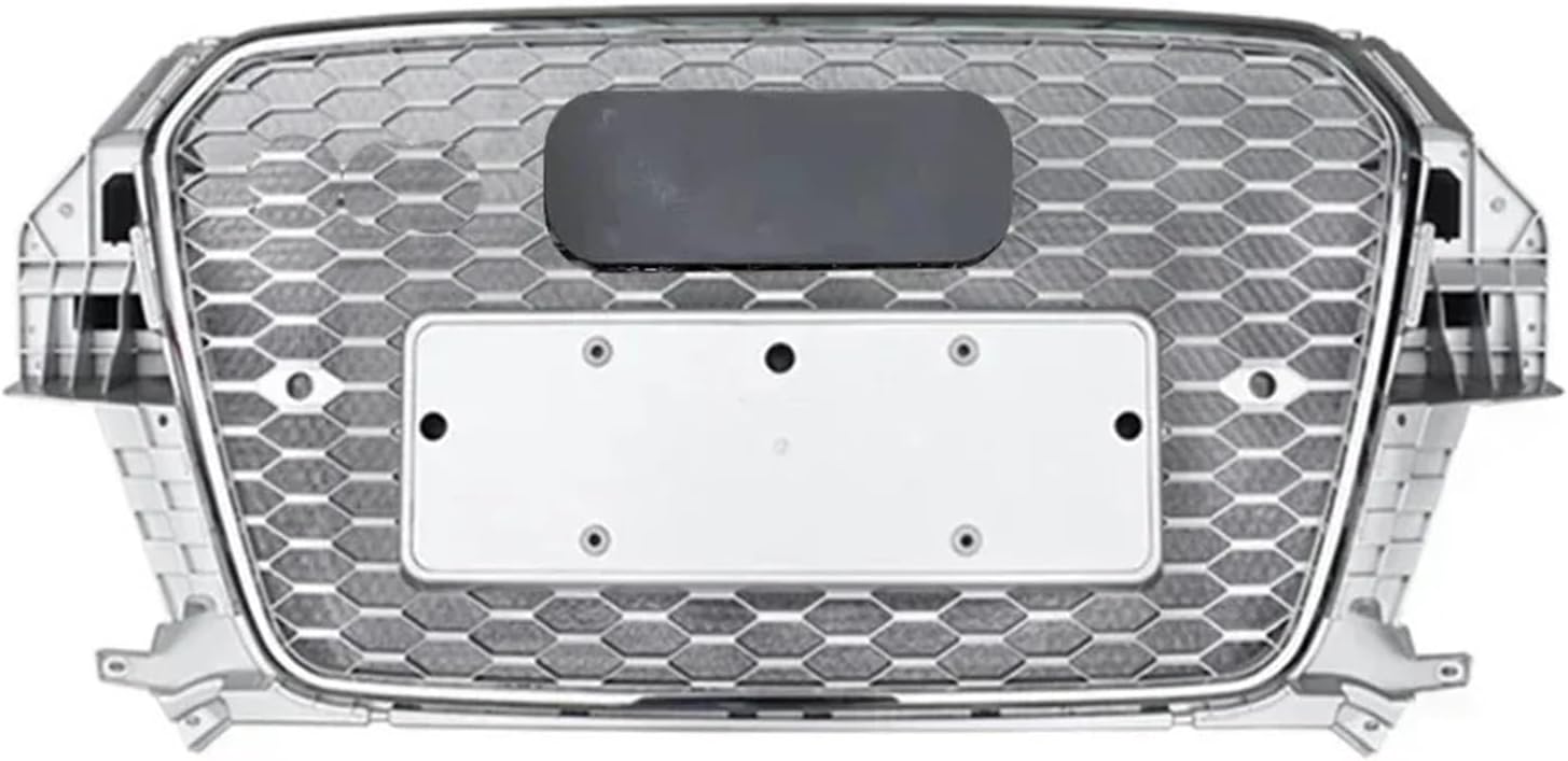 Q3 RSQ3 スタイルフロントレーシンググリルスポーツハニカムエンジン