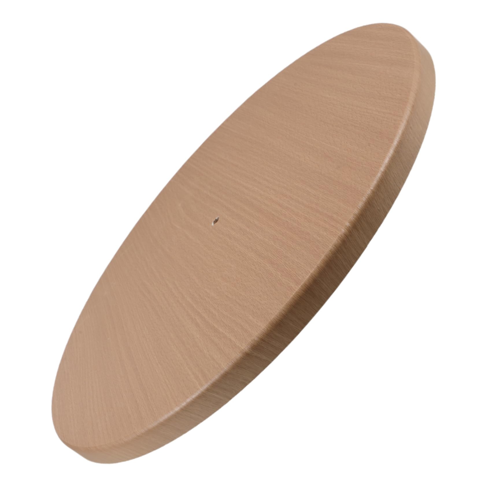 Base Ronde pour Porte Manteau en Bois Support de Remplacement Stable