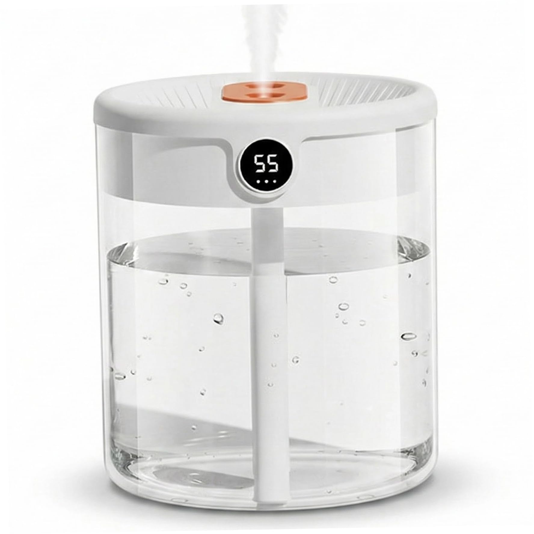 Humidificateur d'air contre la sécheresse avec affichage numérique et grand réservoir